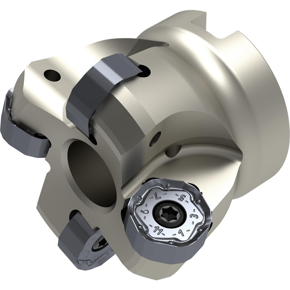 Accupro 40673832 Indexable Chamfer & Angle Face Mills; Minimum Cutting Diameter (Decimal Inch): 4.0000 ; Minimum Cutting Diameter (Inch): 4 ; Maximum Cutting Diameter (Decimal Inch): 4.3544 ; Maximum Depth of Cut (Decimal Inch): 0.1300