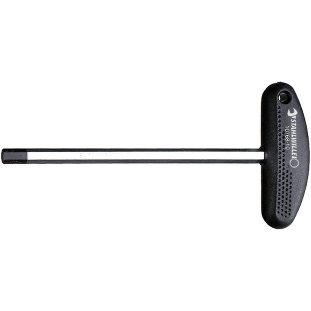 Stahlwille 43250100 Hex Drivers; Ball End: No ; Hex Size: 10.0000 ; Overall Length: 9.25 ; Blade Length: 8 ; Handle Color: Black