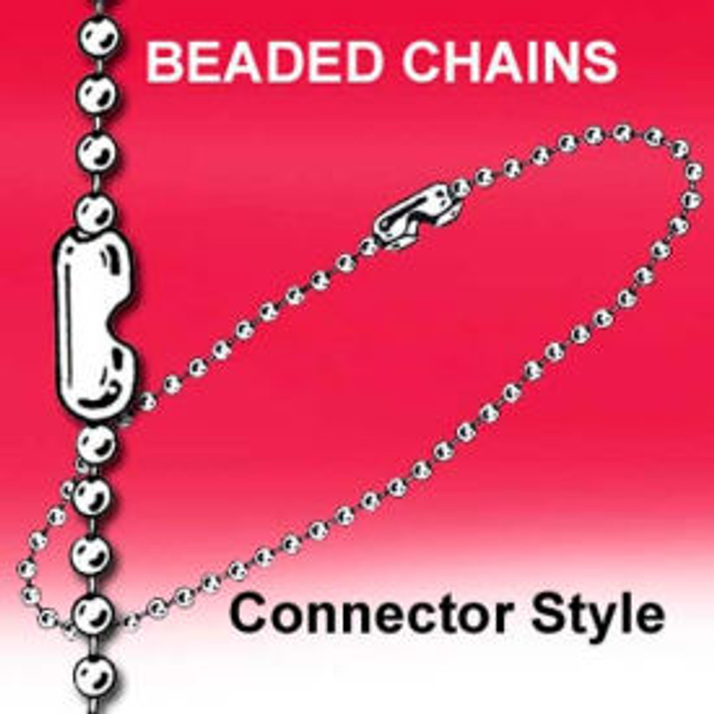 Clip Strip Corp. Beaded Chain #6 Ball 12""L p/n BC-12CS