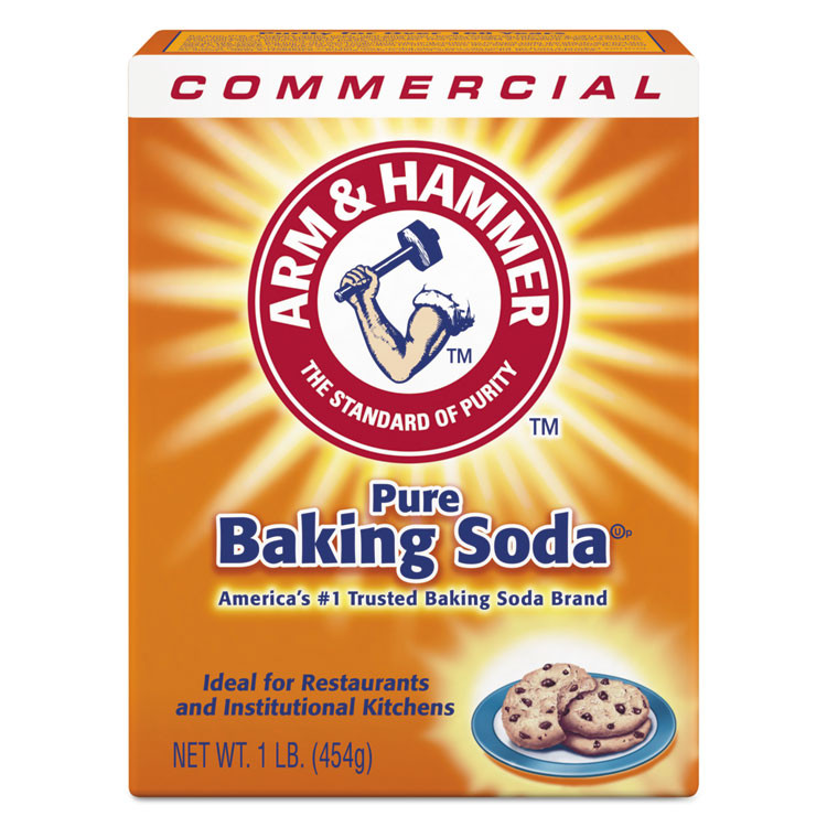 CHURCH & DWIGHT CO., INC Arm Hammer™ 3320084104 Baking Soda, 1 lb Box, 24/Carton