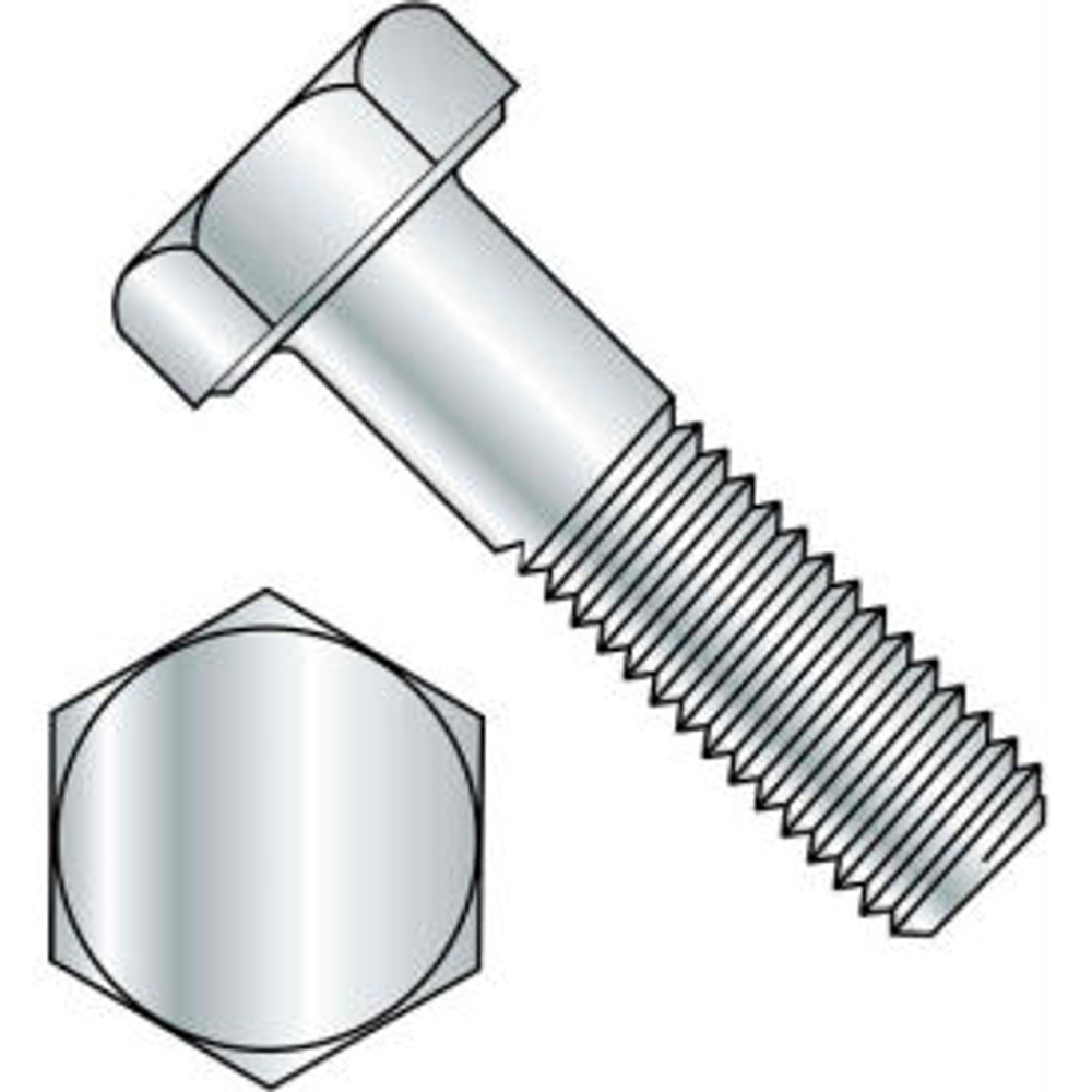 Titan Fasteners Hex Head Cap Screw - M6 x 1.0 x 40mm - Steel - Zinc Clear - Class 8.8 - DIN 933 - Pkg of 100 p/n JPN06040