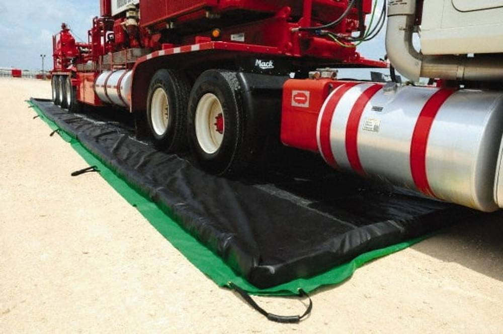 UltraTech. 8575 Ultra-Spill Collapsible Berm: 997 gal Capacity, 40' Long, 10' Wide, 4" High