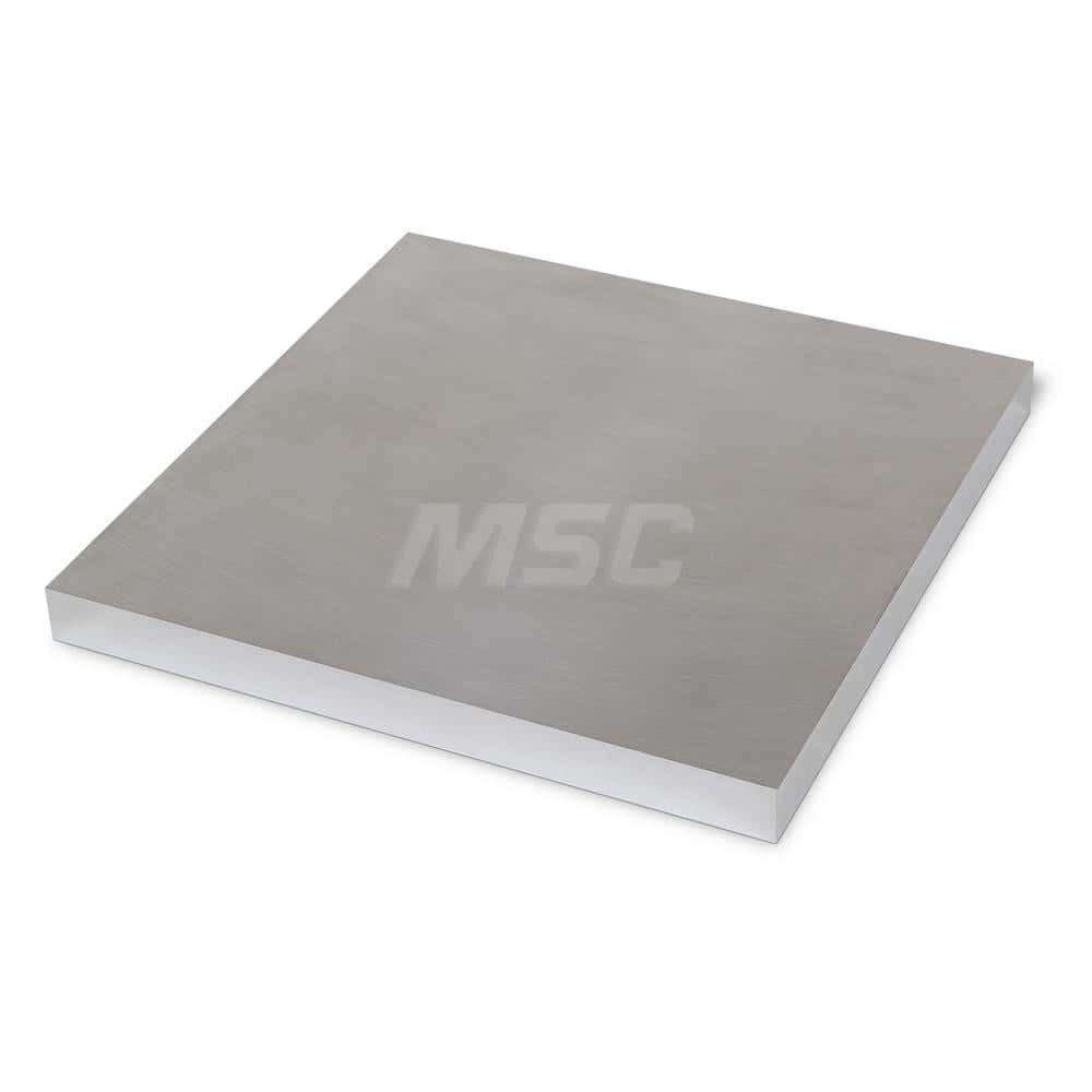 TCI Precision Metals GB202410000606 Aluminum Precision Sized Plate: Precision Ground, 6" Long, 6" Wide, 1" Thick, Alloy 2024
