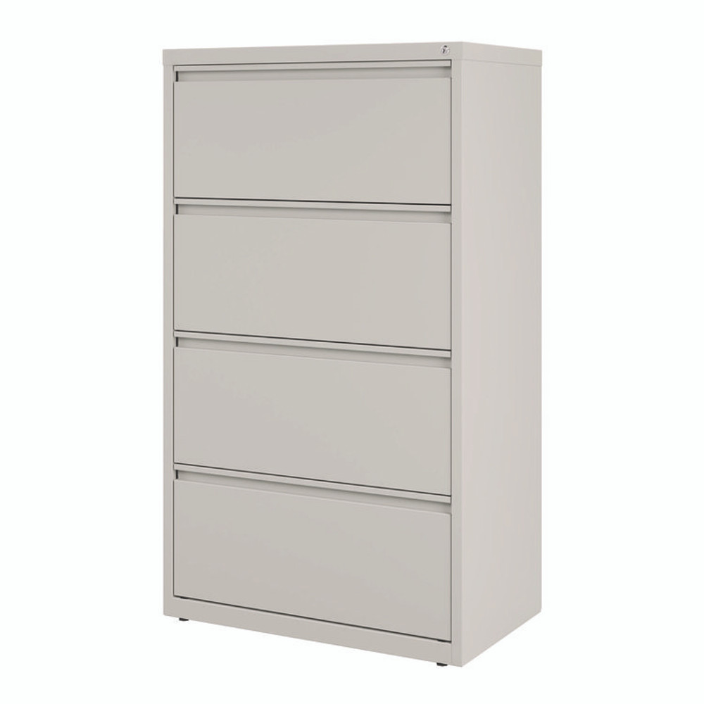 ALERA HLF3054LG Lateral File, 4 Legal/Letter-Size File Drawers, Light Gray, 30" x 18.62" x 52.5"