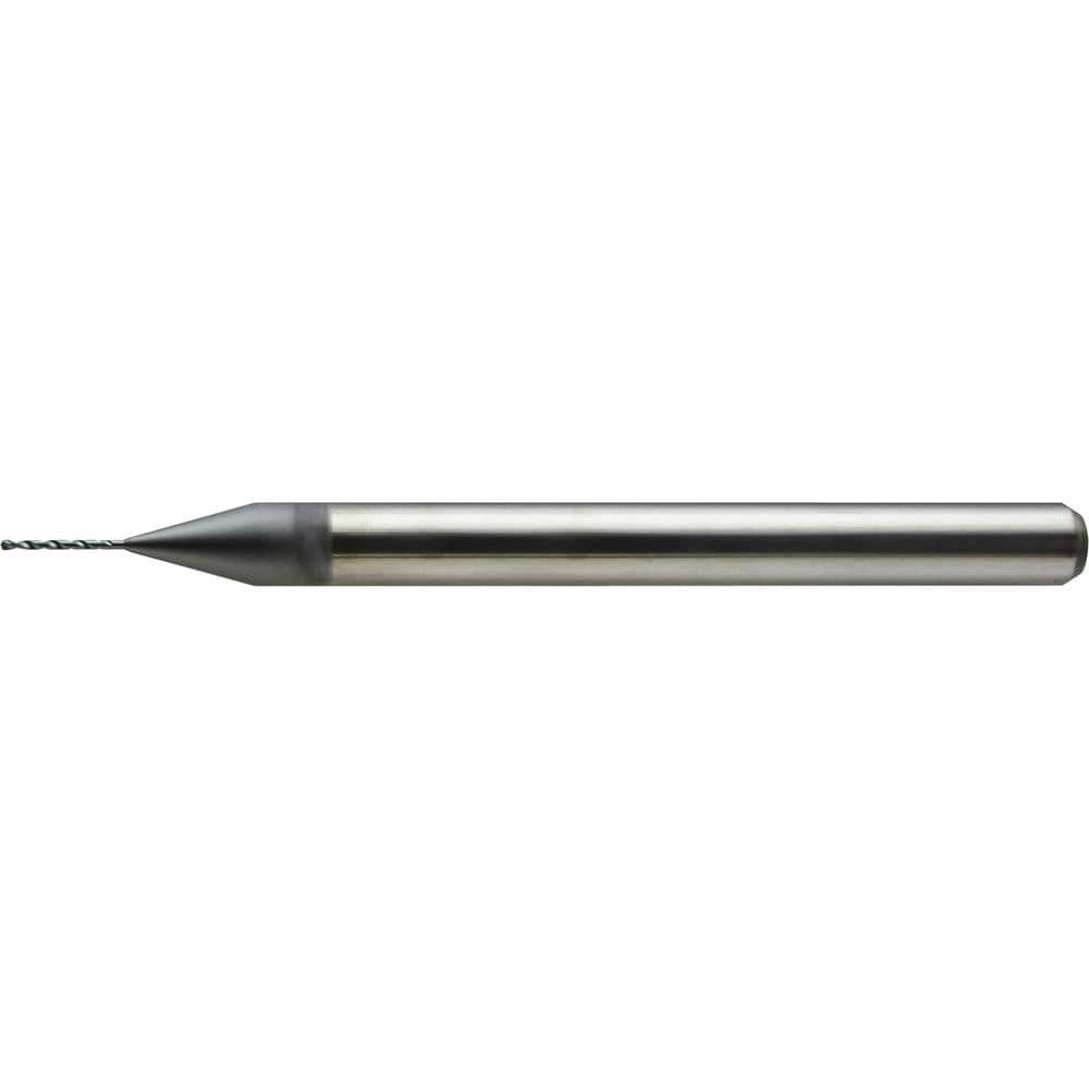 US Union Tool 1373090 Micro Drill Bit: 0.9 mm Dia, 130 ° Point, Solid Carbide