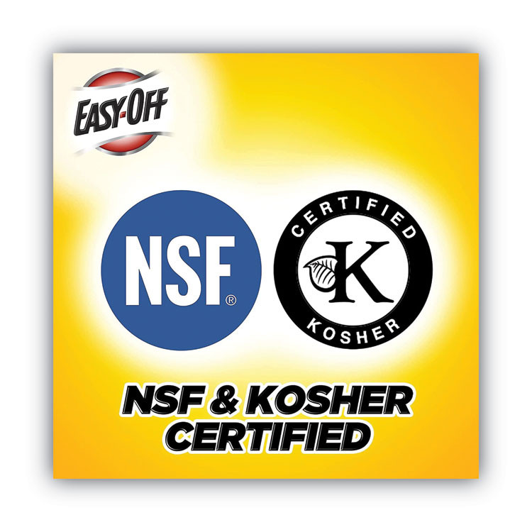 RECKITT BENCKISER EASY-OFF® 87980 Heavy Duty Oven Cleaner, Fresh Scent, Foam, 14.5 oz Aerosol Spray, 6/Carton