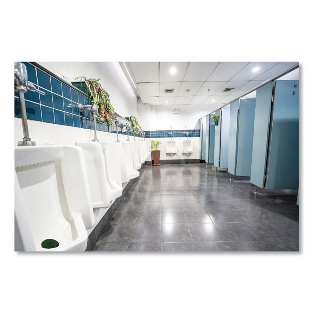 FRESH PRODUCTS EUB144CF Eco-Fresh Urinal Block, Non-Para, Green Apple Scent, Green, 12/Box, 12 Boxes/Carton