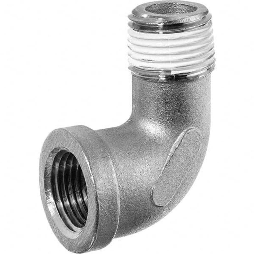 USA Industrials ZUSA-PF-332 Pipe 90 ° Street Elbow: 1/2" Fitting, 304 Stainless Steel