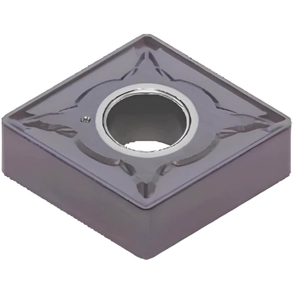 Tungaloy 6880206 Turning Inserts; Insert Style: CNMG ; Insert Size Code: 432 ; Insert Shape: Diamond 800 ; Included Angle: 80degree ; Inscribed Circle (Decimal Inch): 0.5000 ; Corner Radius (Decimal Inch): 0.0315