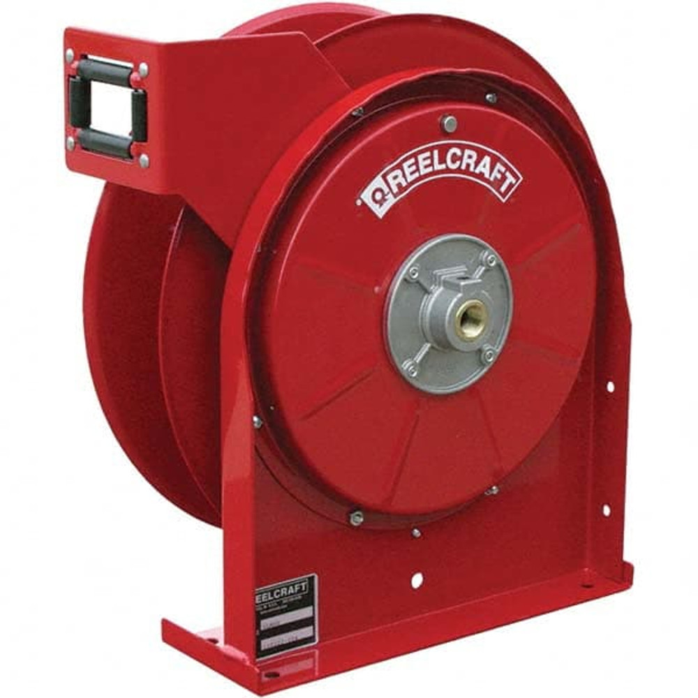 Reelcraft A5825 OLP Hose Reel with Hose: 1/2" ID Hose x 25', Spring Retractable