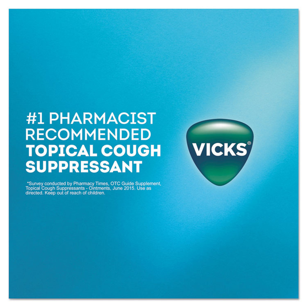 PROCTER & GAMBLE Vicks® 00361 VapoRub, 1.76 oz Jar, 36/Carton