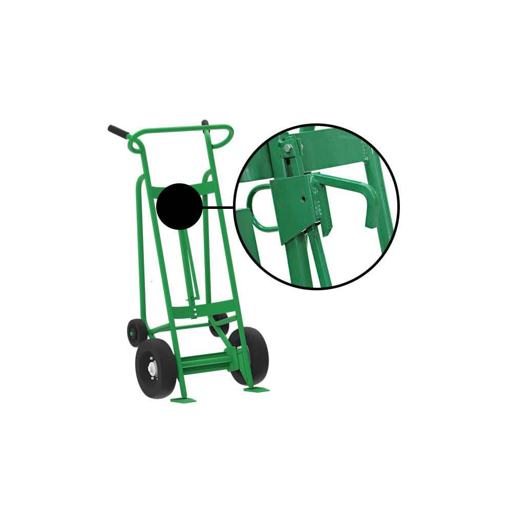 Valley Craft F83160A7L Drum & Tank Handling Equipment; Load Capacity (Lb. - 3 Decimals): 1000.000 ; Equipment Type: Drum Hand Truck ; Overall Width: 26 ; Overall Height: 60in ; Overall Depth: 21in