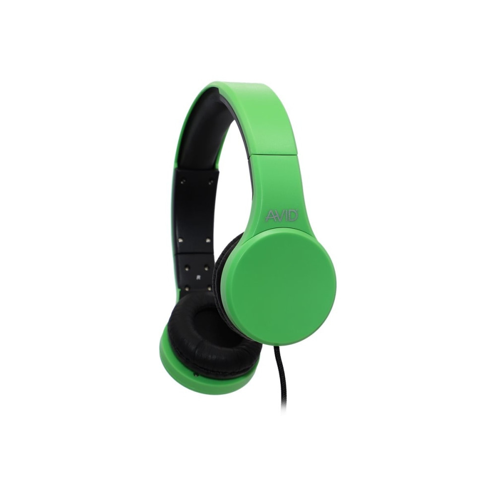 CALIFONE INTERNATIONAL, INC. 2EDU-421332-GRN AVID AE-42 - Headphones with mic - on-ear - wired - 3.5 mm jack - green