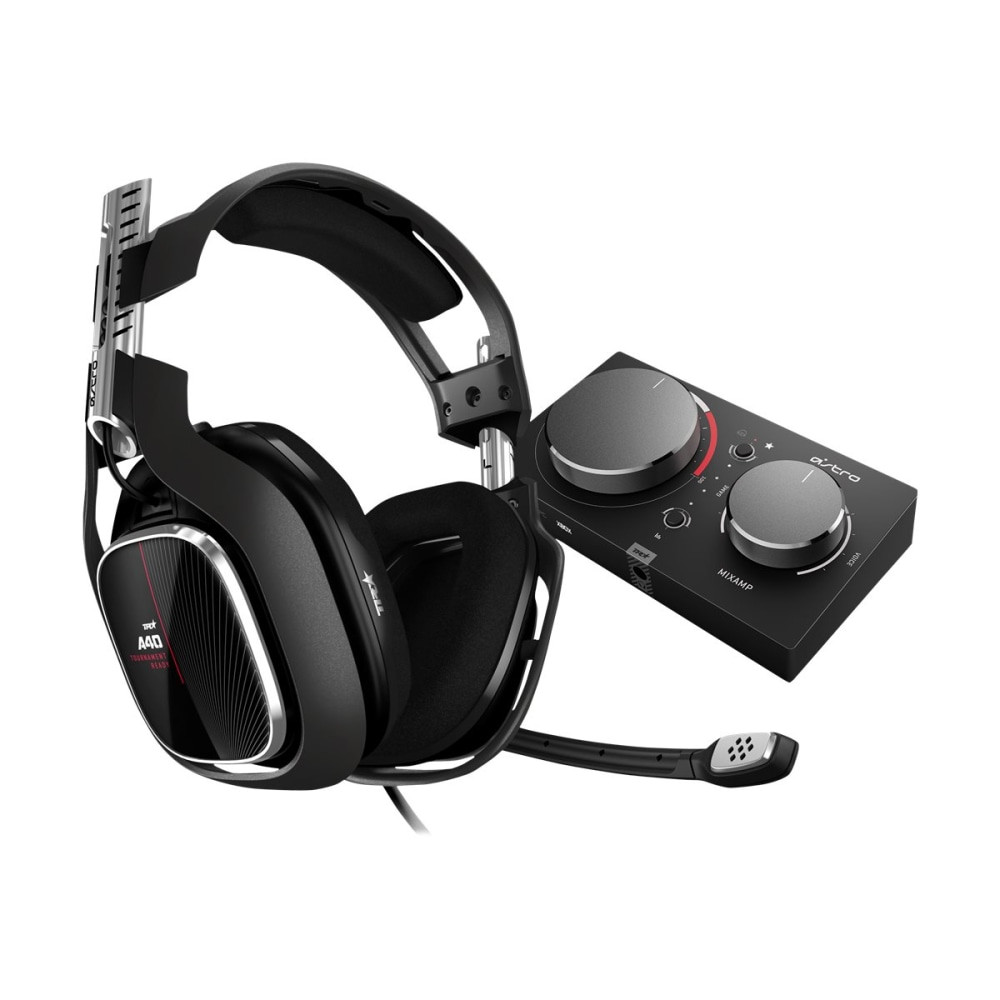 ASTROGAMING 939-001658 ASTRO A40 TR - Headset - full size - wired - 3.5 mm jack - with Astro MixAmp Pro TR