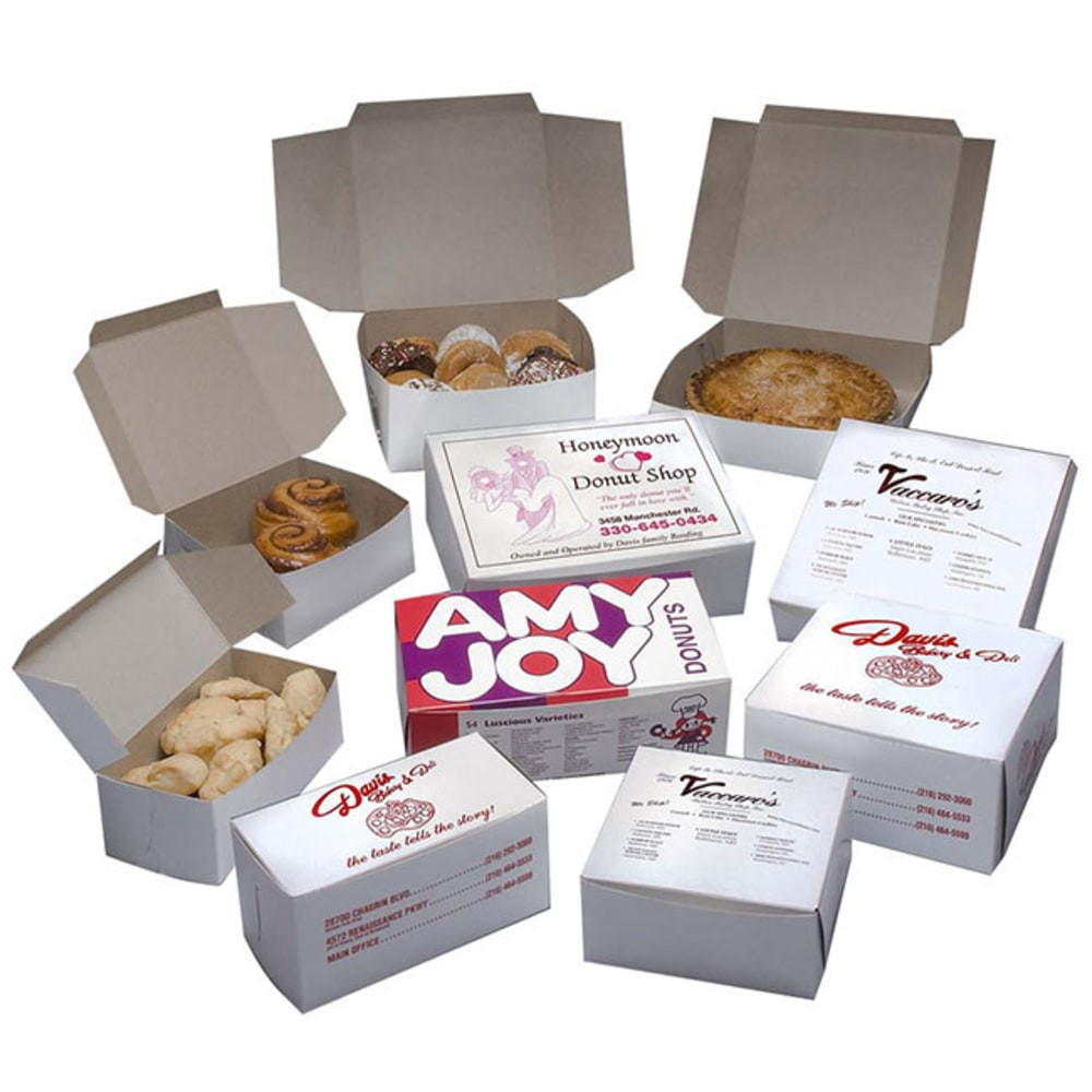 No Brand 9X9X3 Cake Boxes, 9in x 9in x 3in, Case Of 250