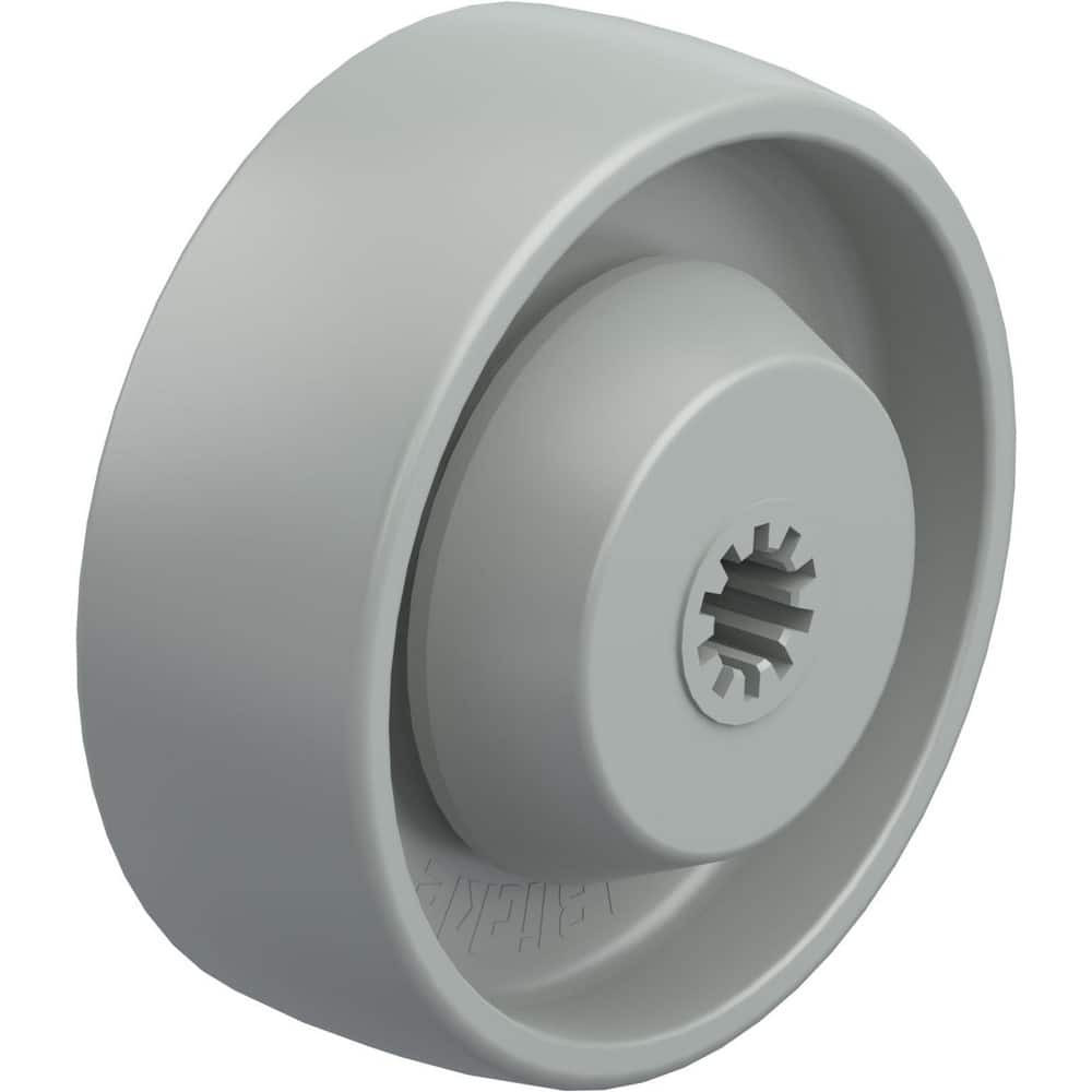 Blickle 868432 Caster Wheels; Wheel Type: Rigid; Swivel ; Load Capacity: 395 ; Bearing Type: Ball ; Wheel Core Material: Nylon ; Wheel Material: Synthetic ; Wheel Color: Gray