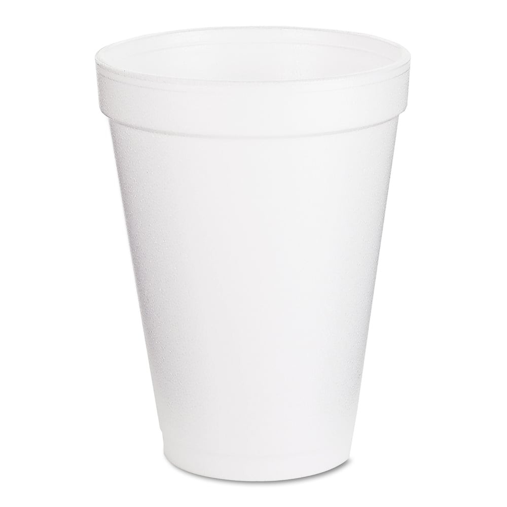 DART DCC12J12BG 12 oz Foam Cold & Hot Foam Cups