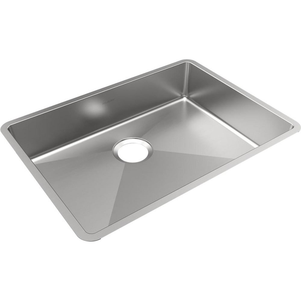 ELKAY. ECTRUAD241755 Sinks; Type: Undermount ; Mounting Location: Countertop ; Number Of Bowls: 1 ; Material: Stainless Steel ; Faucet Included: No ; Faucet Type: No Faucet