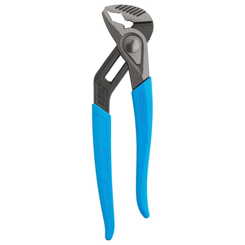 Channellock 442X Tongue & Groove Pliers; Joint Type: Groove ; Type: Groove ; Jaw Style: V-Jaw; Serrated Jaw ; Overall Length Range: 12 in to 17.9 in ; Side Cutter: No ; Handle Type: Comfort Grip; Ergonomic