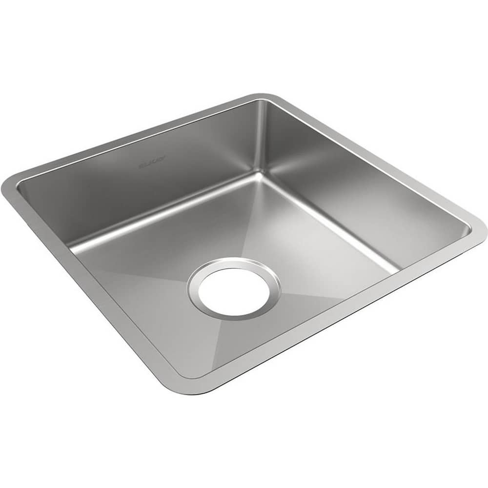 ELKAY. ECTRUAD151550 Sinks; Type: Undermount ; Mounting Location: Countertop ; Number Of Bowls: 1 ; Material: Stainless Steel ; Faucet Included: No ; Faucet Type: No Faucet