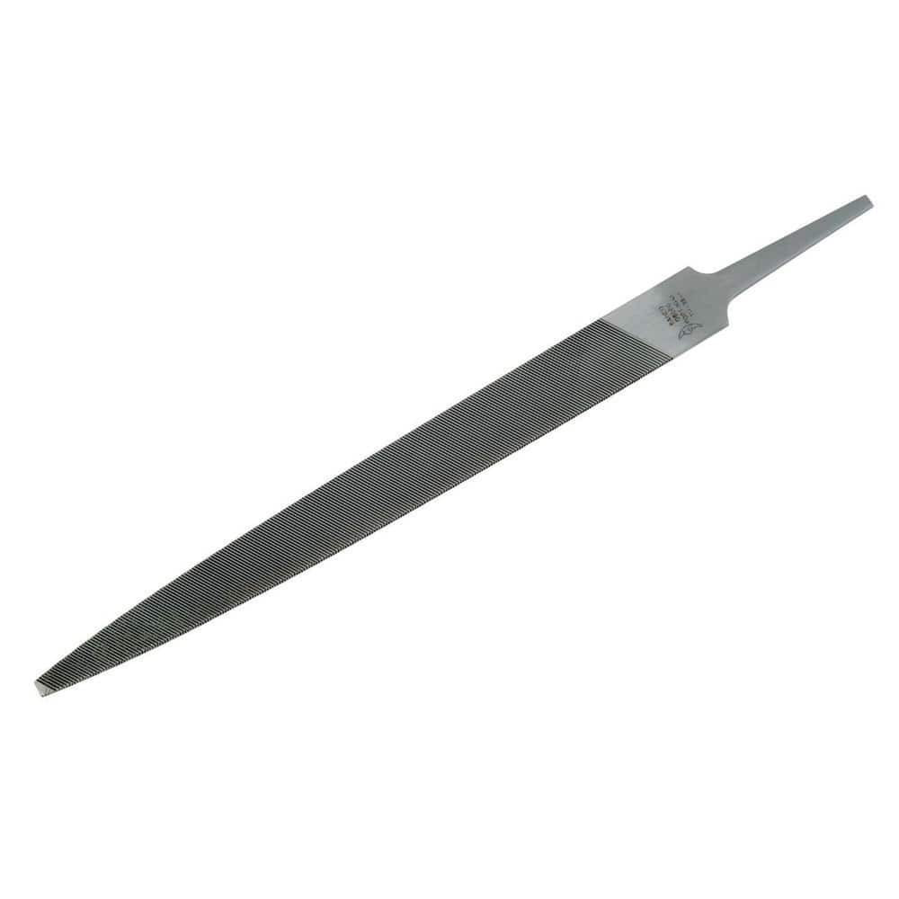 Bahco 1-111-04-2-0 Swiss-Pattern Files; File Type: Taper ; Cut Type: Double ; Cut: 2 ; File Shape: Flat ; Handle Style: None ; Level of Precision: Standard