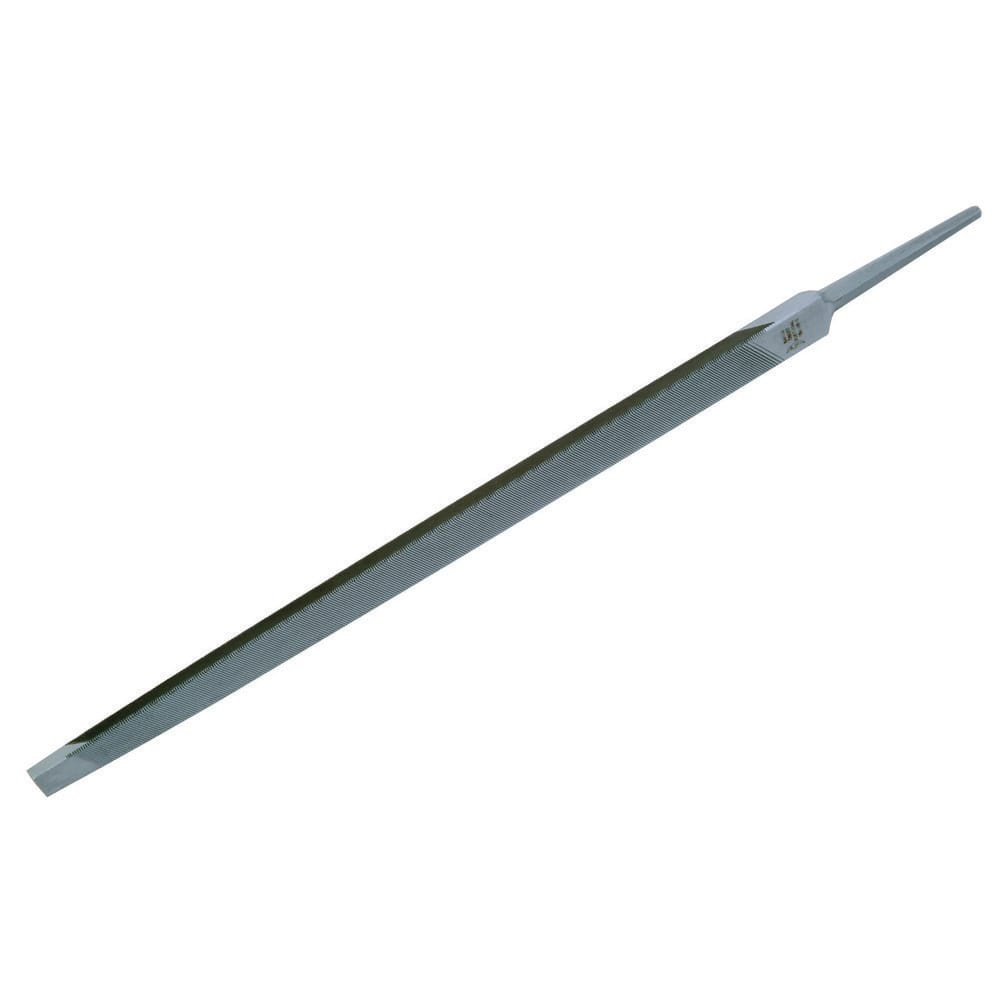 Bahco 4-186-04-2-0 American-Pattern Files; File Type: Slim Taper ; File Length (Inch): 4 ; Tang/Handle: None ; Flexible: No ; Material Application: Suitable for use with pneumatic and electric impact wrenches ; File Style: Thin Tapered