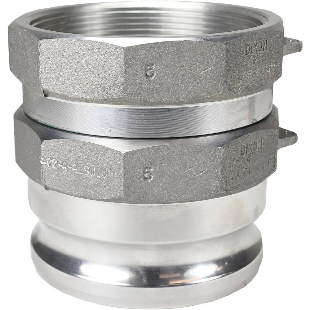 Dixon Valve & Coupling 300-A-ALSWIV Suction & Discharge Hose Couplings; Type: Type A Adapter ; Coupling Type: Cam & Groove ; Coupling Descriptor: Swivel Adapter x FNPT ; Material: Aluminum ; Coupler Size (Fractional Inch): 3 ; Thread Size: 3