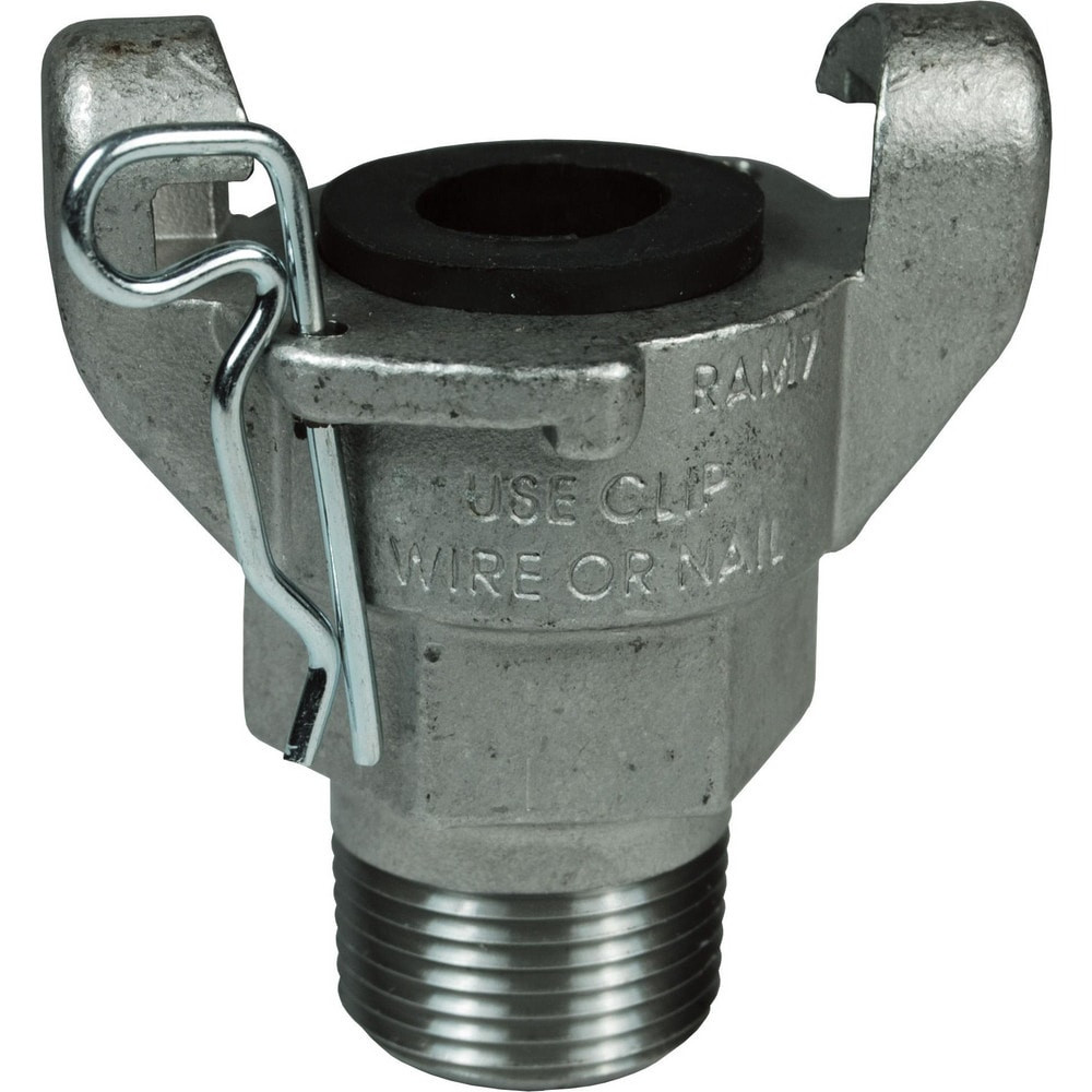 Dixon Valve & Coupling RAM2 Universal Hose Couplings; Type: Male Ends ; Material: 316 Stainless Steel ; Thread Size: 1/2 ; Thread Standard: NPT ; Connection Type: Threaded ; Maximum Pressure: 150psi