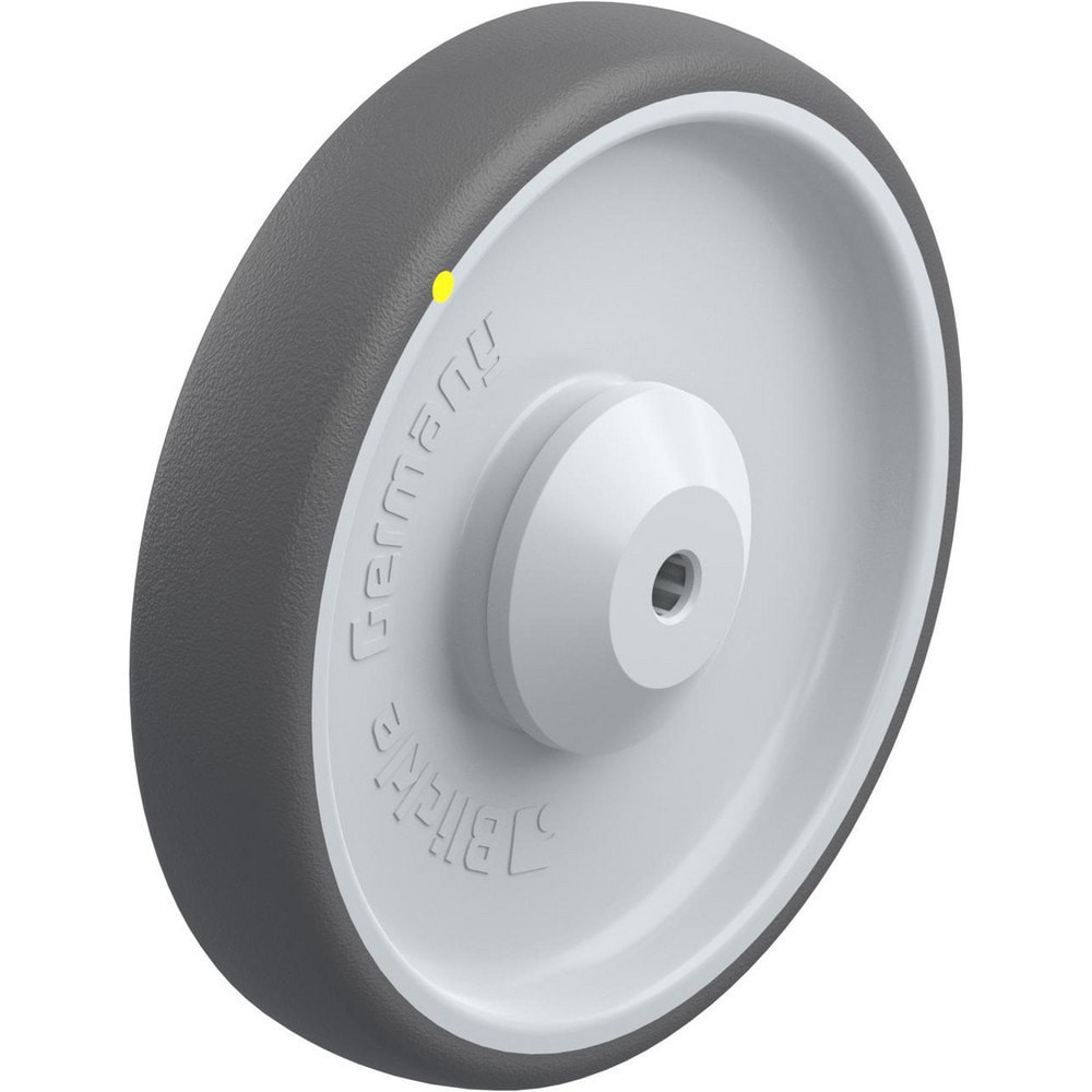 Blickle 763384 Caster Wheels; Wheel Type: Rigid; Swivel ; Load Capacity: 1100 ; Bearing Type: Ball ; Wheel Core Material: Nylon ; Wheel Material: Polyurethane ; Wheel Color: Dark Gray