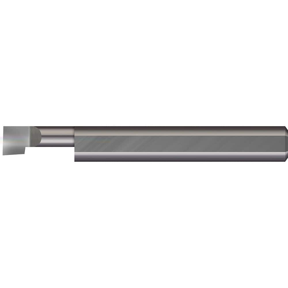 Micro 100 BB-100800S Boring Bars; Boring Bar Type: Boring ; Cutting Direction: Right Hand ; Minimum Bore Diameter (Decimal Inch): 0.1100 ; Minimum Bore Diameter (mm): 2.800 ; Material: Solid Carbide ; Maximum Bore Depth (Decimal Inch): 0.8000