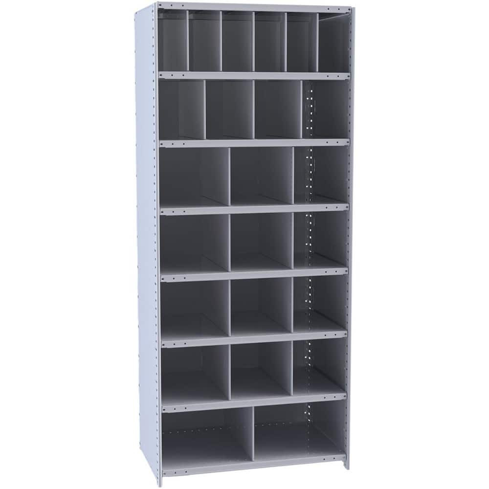 Hallowell 5534-12HG Bin Shelving; Bin Shelving Type: Clip Shelving ; Shelf Construction: Solid ; Shelf Type: Fixed ; Shelf Capacity: 800 ; Assembled: No ; Shelf Material: Steel