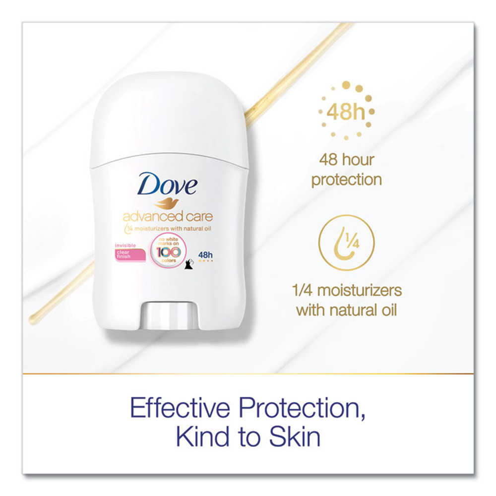 UNILEVER Dove® 66801CT Invisible Solid Antiperspirant Deodorant, Floral Scent, 0.5 oz, 36/Carton