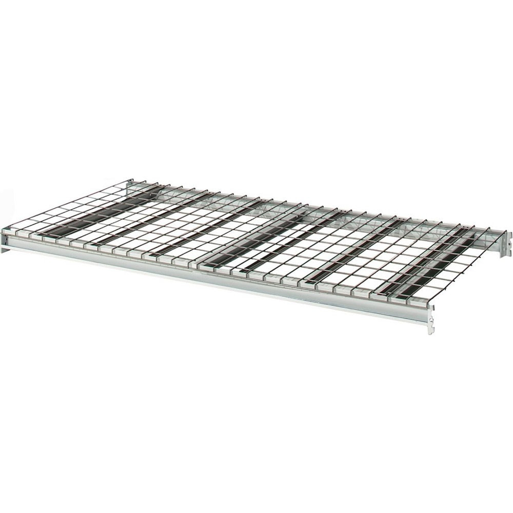 Hallowell HBRL7224WW-PL Storage Racks; Overall Width (Inch): 72 ; Overall Height (Inch): 3-1/8 ; Overall Depth (Inch): 24 ; Material: Steel ; Color: Light Gray ; Finish: Powder Coated