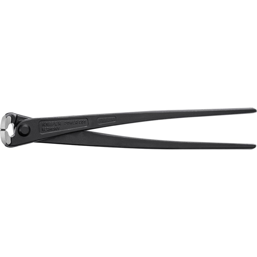 Knipex 99 10 300 Cutting Pliers; Insulated: No ; Type: High Leverage Concreters' Nippers ; Overall Length (Inch): 12in ; Handle Material: Steel ; Handle Color: Black ; Overall Length Range: 12 in to 17.9 in