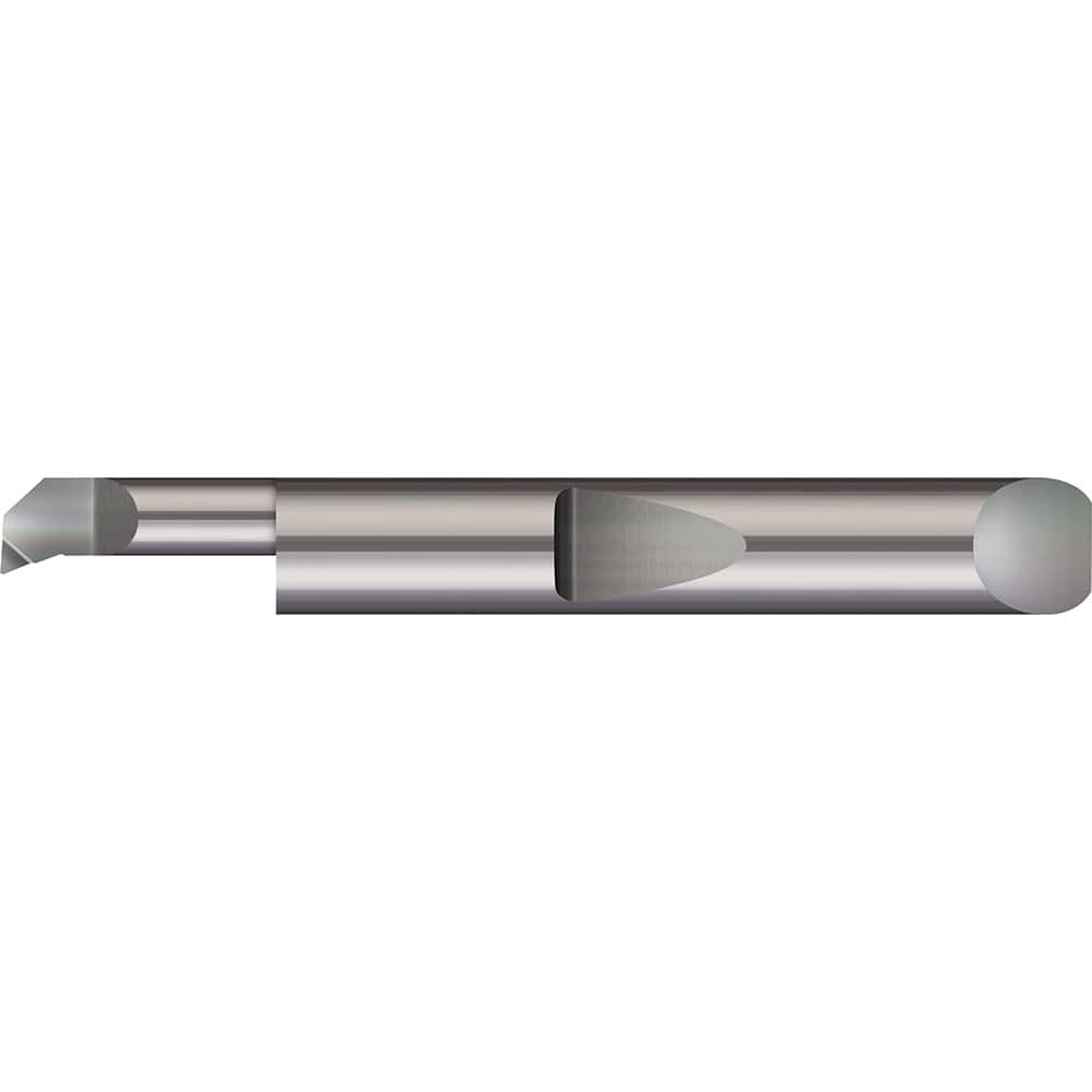 Micro 100 QBT4-090200 Boring Bars; Boring Bar Type: Boring ; Cutting Direction: Right Hand ; Minimum Bore Diameter (Decimal Inch): 0.1000 ; Material: Solid Carbide ; Maximum Bore Depth (Decimal Inch): 0.2000 ; Shank Diameter (Inch): 3/16