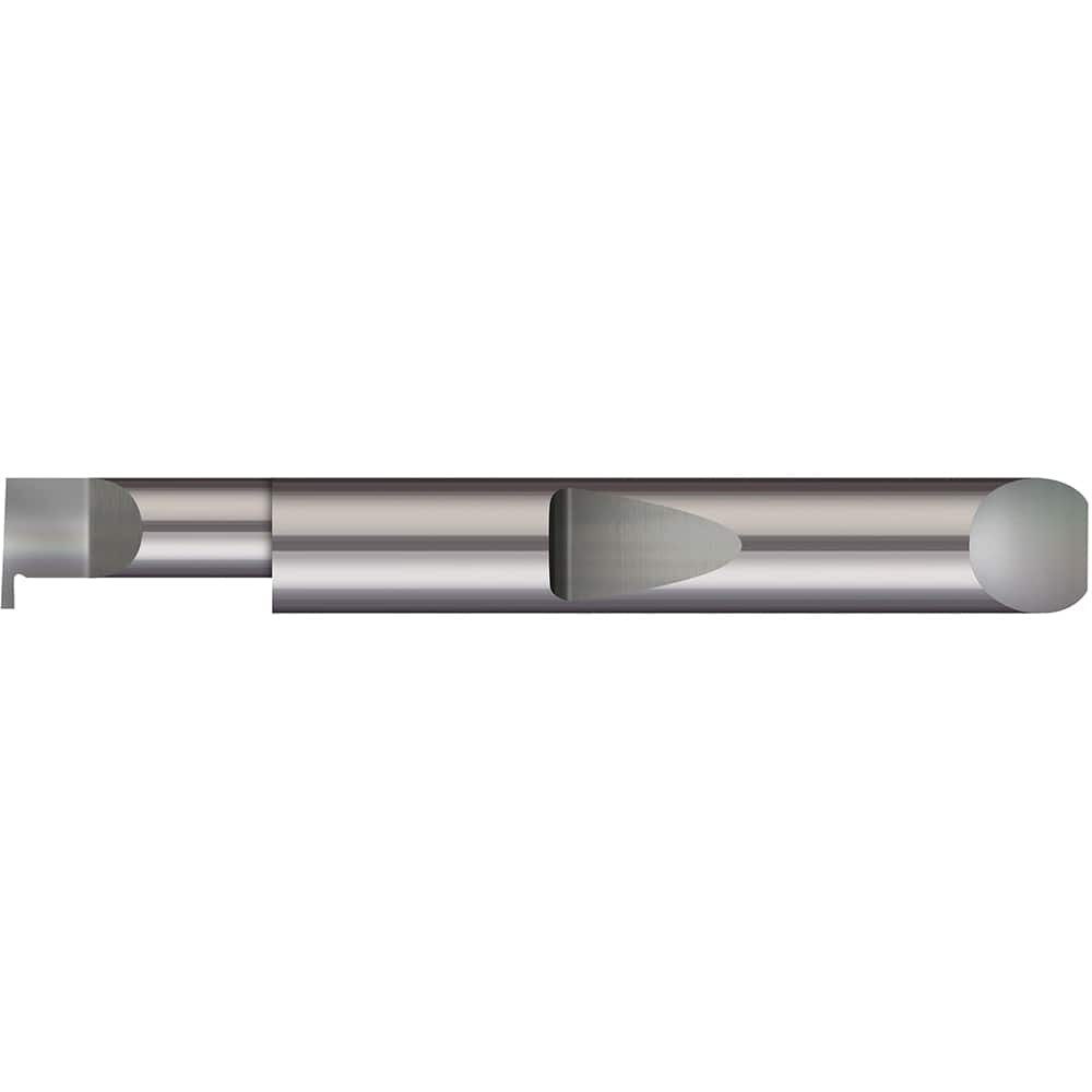 Micro 100 QRR-1774 Grooving Tools; Grooving Tool Type: Retaining Ring ; Cutting Direction: Right Hand ; Shank Diameter (Inch): 1/4 ; Overall Length (Decimal Inch): 2.0000 ; Full Radius: No ; Material: Solid Carbide