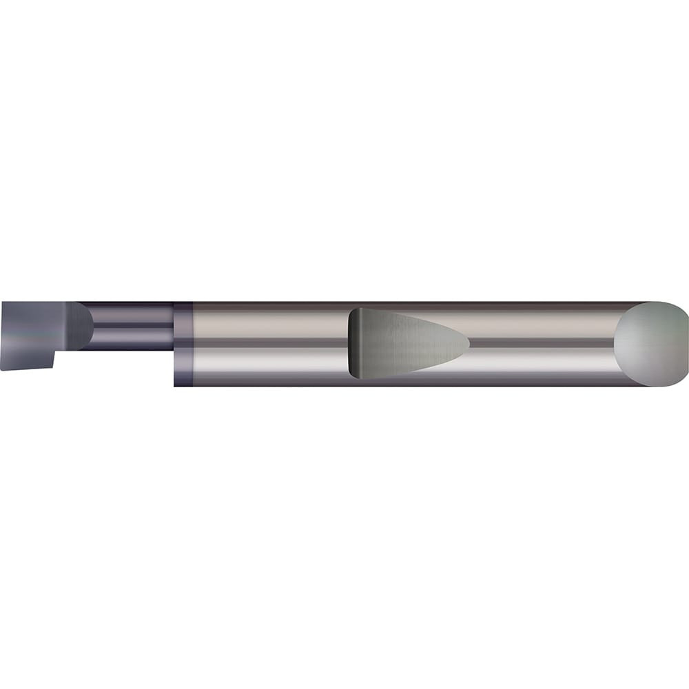 Micro 100 QBB3-1601250X Boring Bars; Boring Bar Type: Boring ; Cutting Direction: Right Hand ; Minimum Bore Diameter (Decimal Inch): 0.1760 ; Material: Solid Carbide ; Maximum Bore Depth (Decimal Inch): 1.2500 ; Shank Diameter (Inch): 3/16