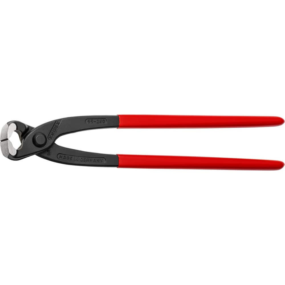 Knipex 99 01 280 Cutting Pliers; Insulated: No ; Type: Concreters' Nippers ; Overall Length (Inch): 11in ; Handle Material: Plastic ; Handle Color: Red ; Overall Length Range: 9 in to 11.9 in
