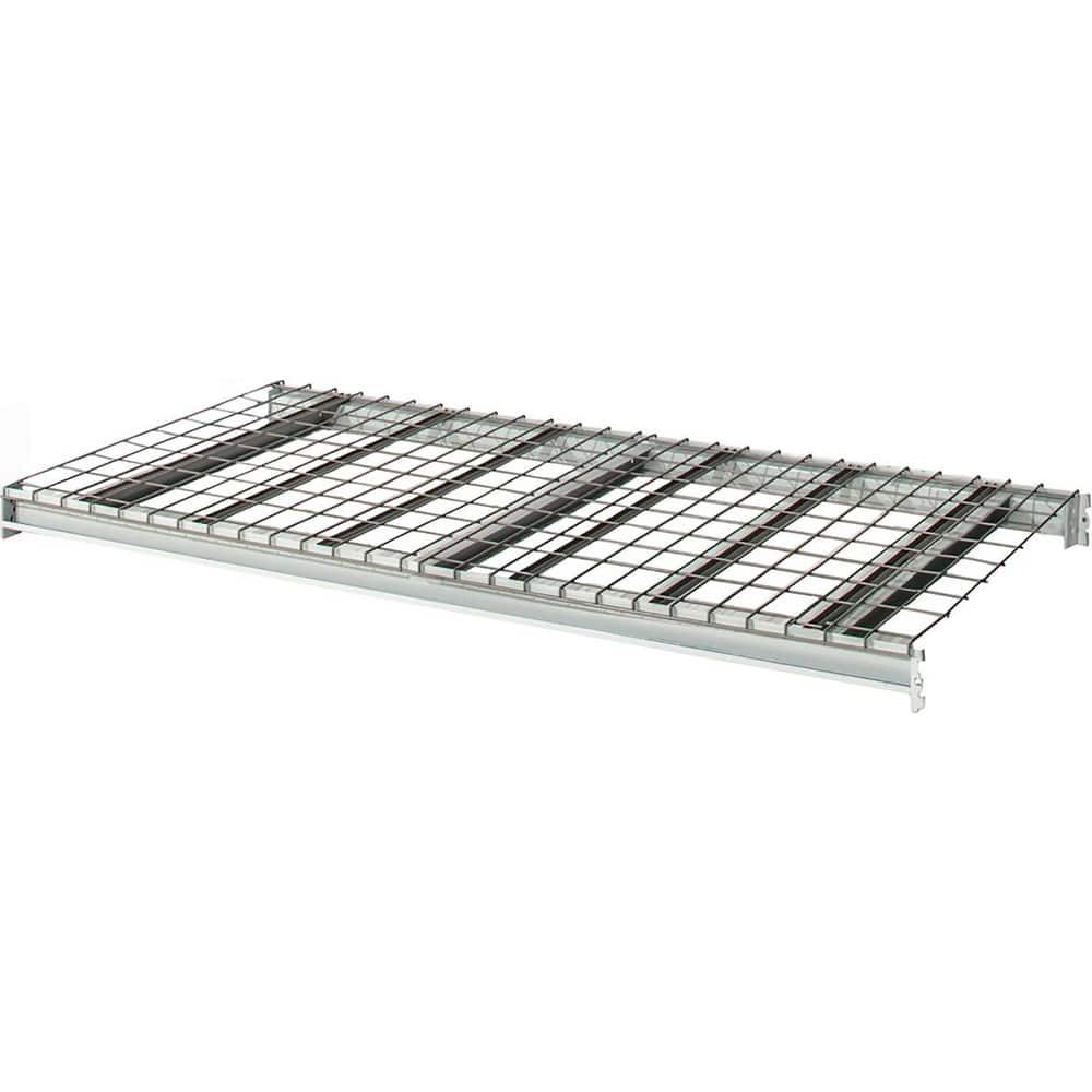 Hallowell HBRL6048WW-PL Storage Racks; Material: Steel ; Color: Light Gray ; Finish: Powder Coated ; Number Of Shelves: 1 ; Shelf Capacity: 3800 ; Gauge: 14