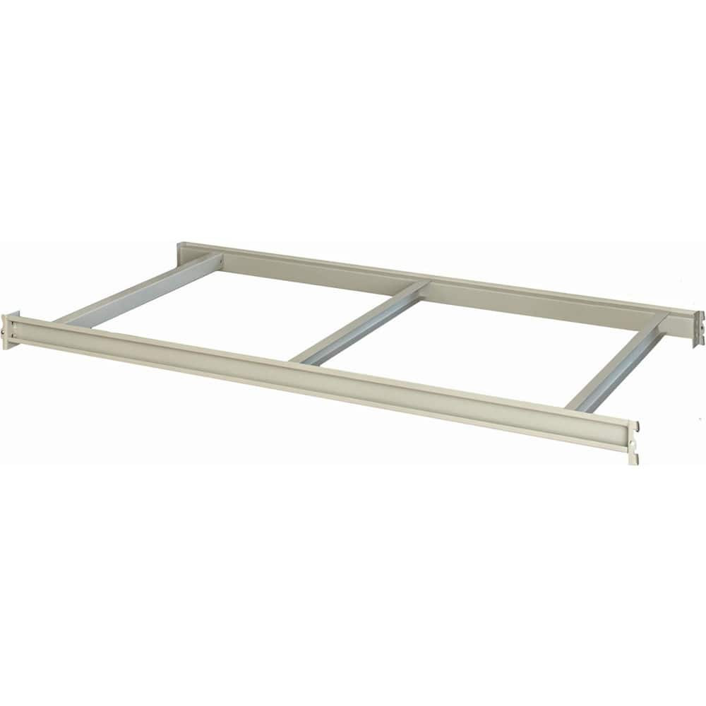 Hallowell HBRL7248PL Storage Racks; Overall Width (Inch): 72 ; Overall Height (Inch): 3-1/8 ; Overall Depth (Inch): 48 ; Material: Steel ; Color: Light Gray ; Finish: Powder Coated