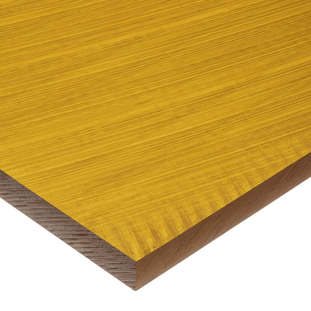 USA Industrials BULK-PS-PEI-43 Plastic Sheet: Ultem Polyetherimide, 3/4" Thick, Amber, 15,200 psi Tensile Strength