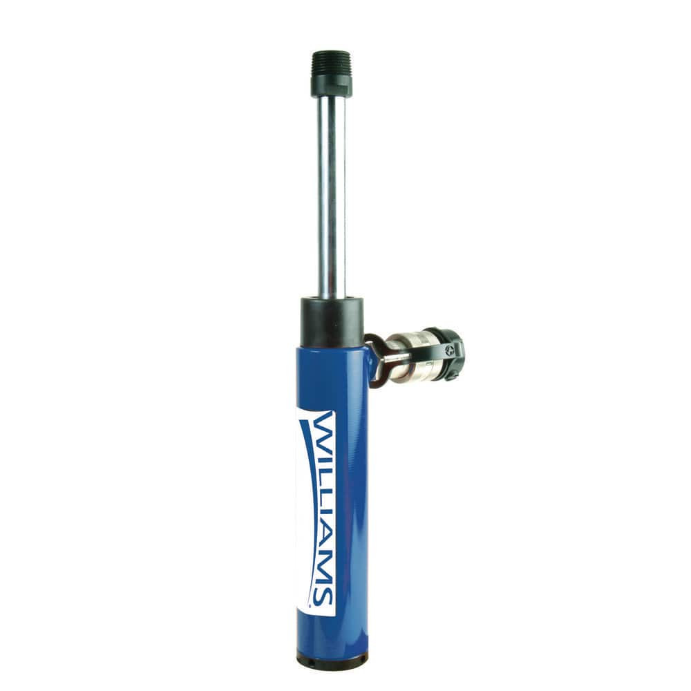 Williams 6CP10T06 Portable Hydraulic Cylinders; Actuation: Single Acting ; Load Capacity: 10TON ; Stroke Length: 5.95 ; Piston Stroke (Decimal Inch): 5.9500 ; Oil Capacity: 14.48 ; Cylinder Effective Area: 2.44