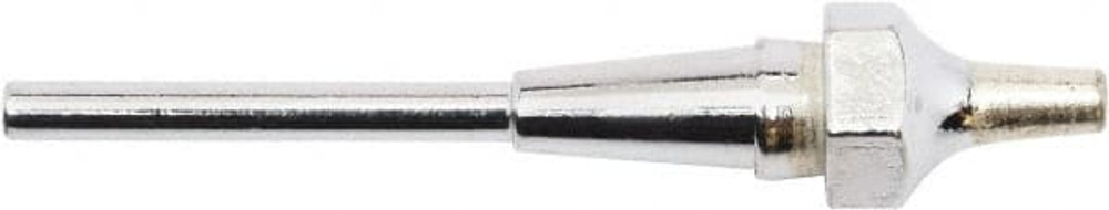 Weller T0051325399 Desoldering Pump Tips; Inside Diameter (mm): 1.2000 ; Overall Length (mm): 10.5000 ; Inside Diameter: 1.2mm ; Outside Diameter: 2.5mm ; Overall Length: 10.5 mm ; Type: XDS 4; Desoldering Tip