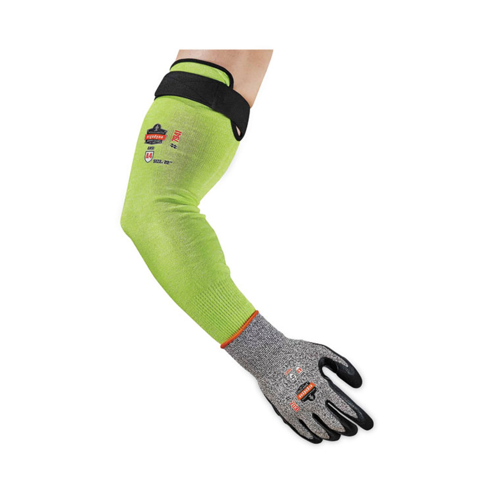 TENACIOUS HOLDINGS, INC. ergodyne® 17949 ProFlex 7941-PR CR Protective Arm Sleeve, 22", Lime, 144 Pairs/Carton