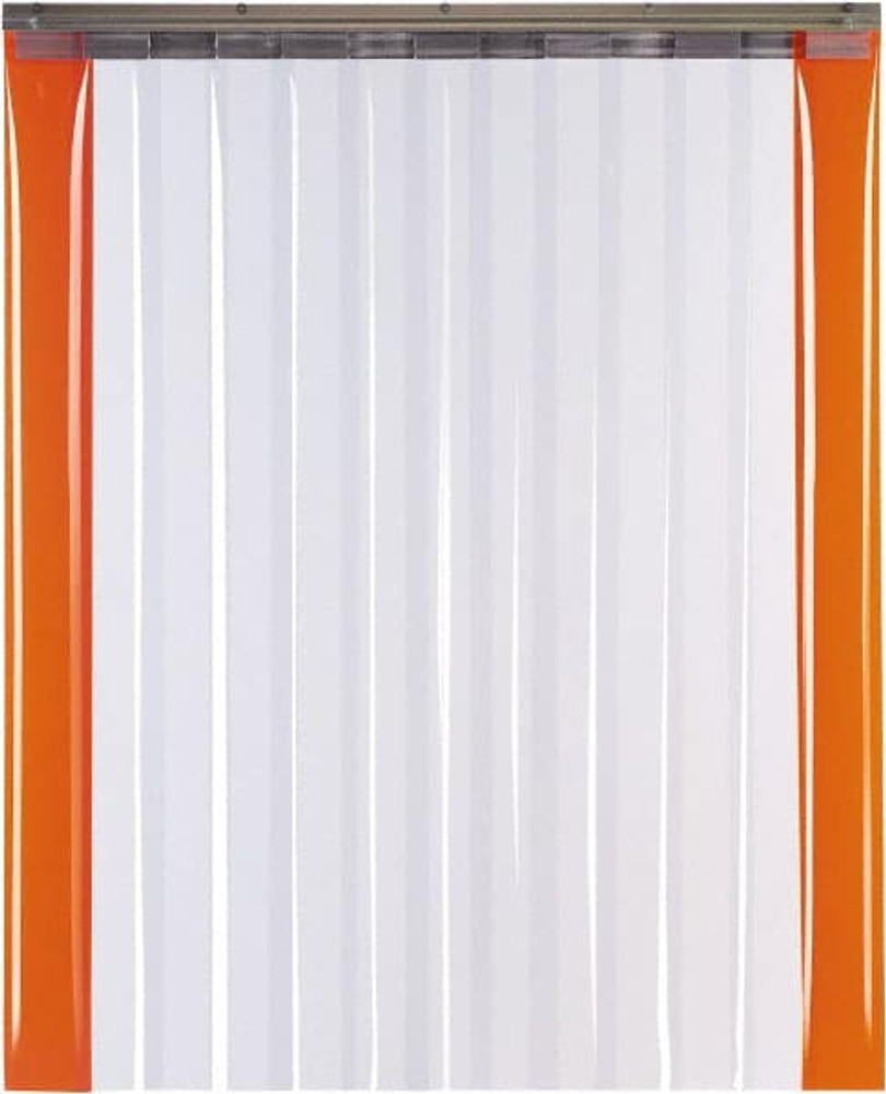 TMI, LLC SD10-12A-10X10 10' Door Width x 10' Door Height PVC Smooth with Reinforced Bonded Bead (Style) Armor Bond Strip Door Kit