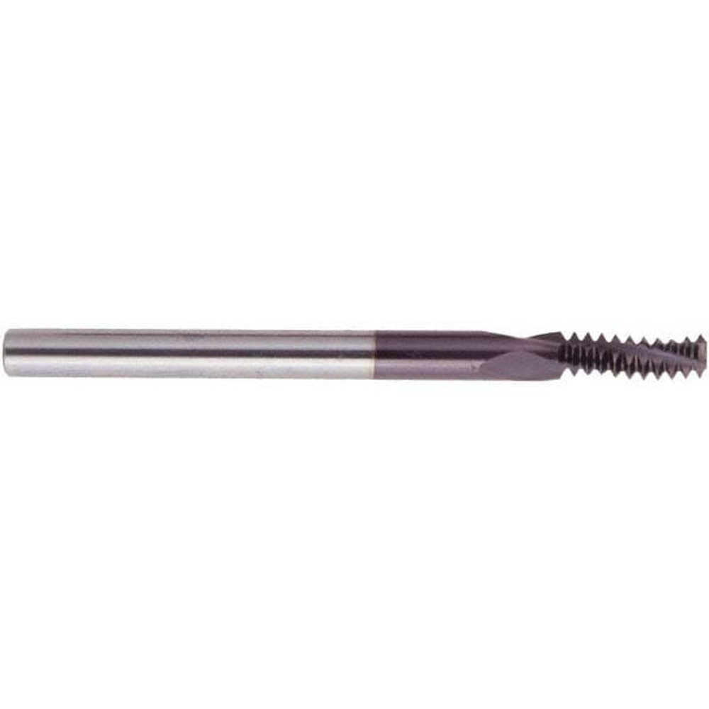 Regal Cutting Tools 085950TM Helical Flute Thread Mill: Internal & External, 3 Flute, 1/8" Shank Dia, Solid Carbide