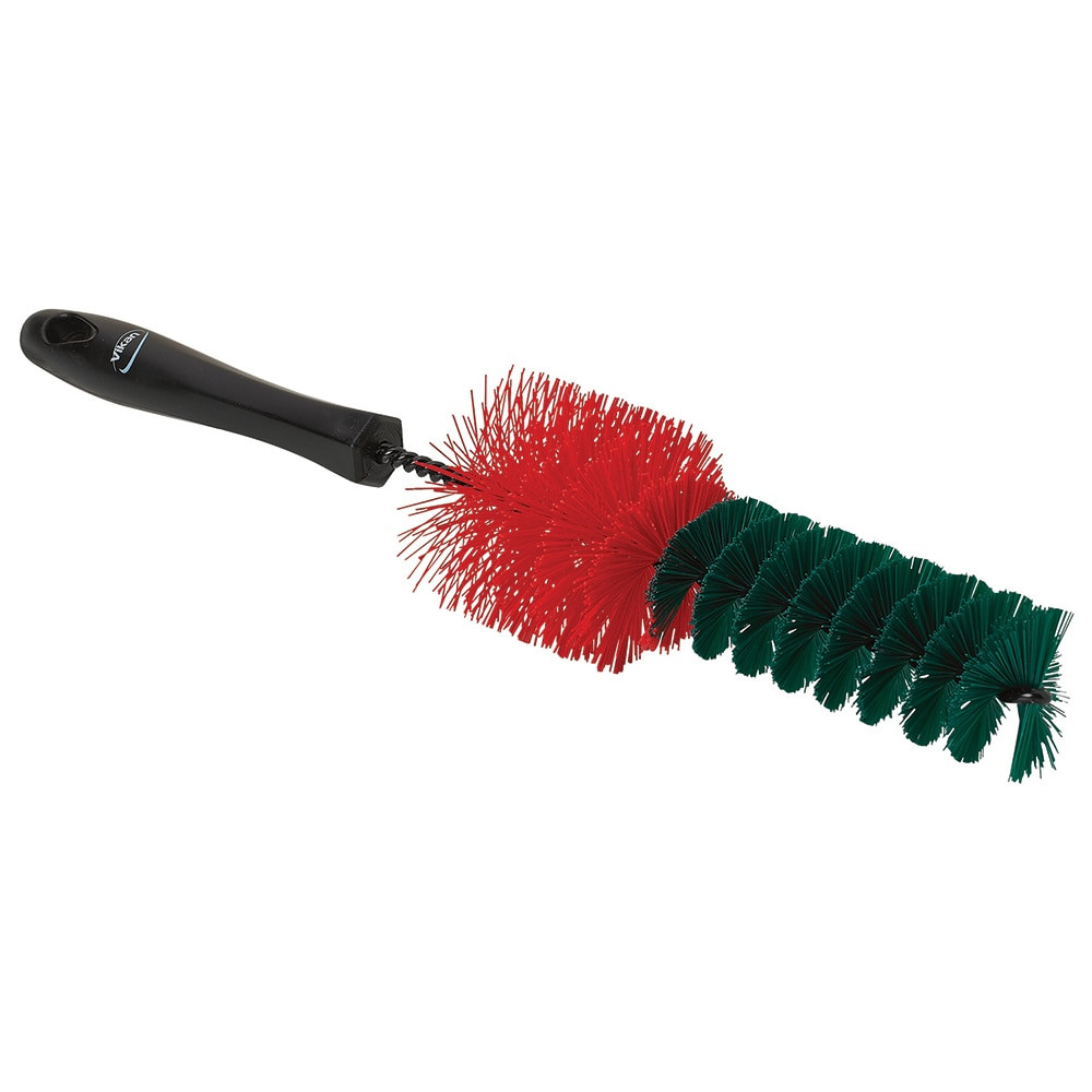 Remco 525352 Automotive Cleaning & Polishing Tools; Tool Type: Rim Brush; Rim Brush ; Overall Length (Inch): 13; 13in ; Applications: Vehicle Cleaning ; Bristle Material: Polyester ; Color: Black; Green; Red; Black; Green; Red ; Brush Material: Polyp