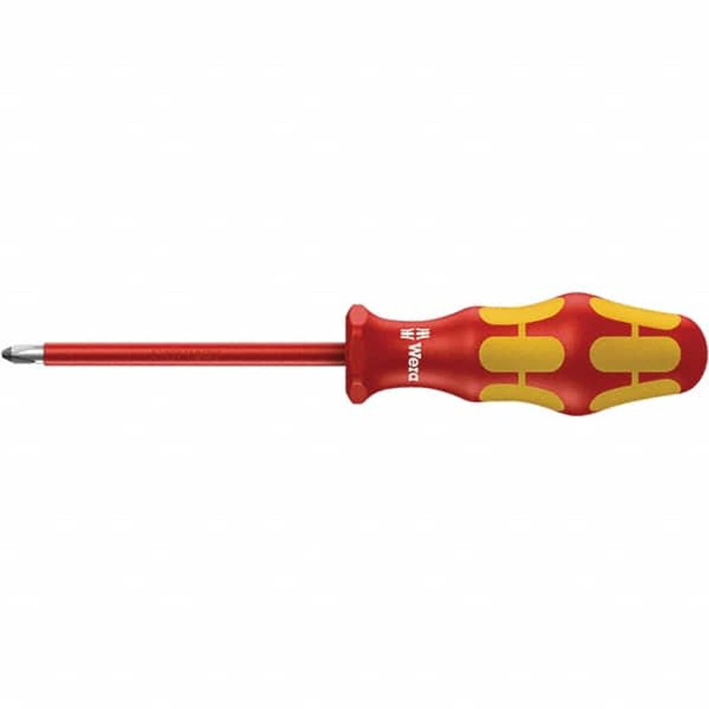 Wera 05006165001 #2 Point, 8" Blade Length Insulated Screwdriver