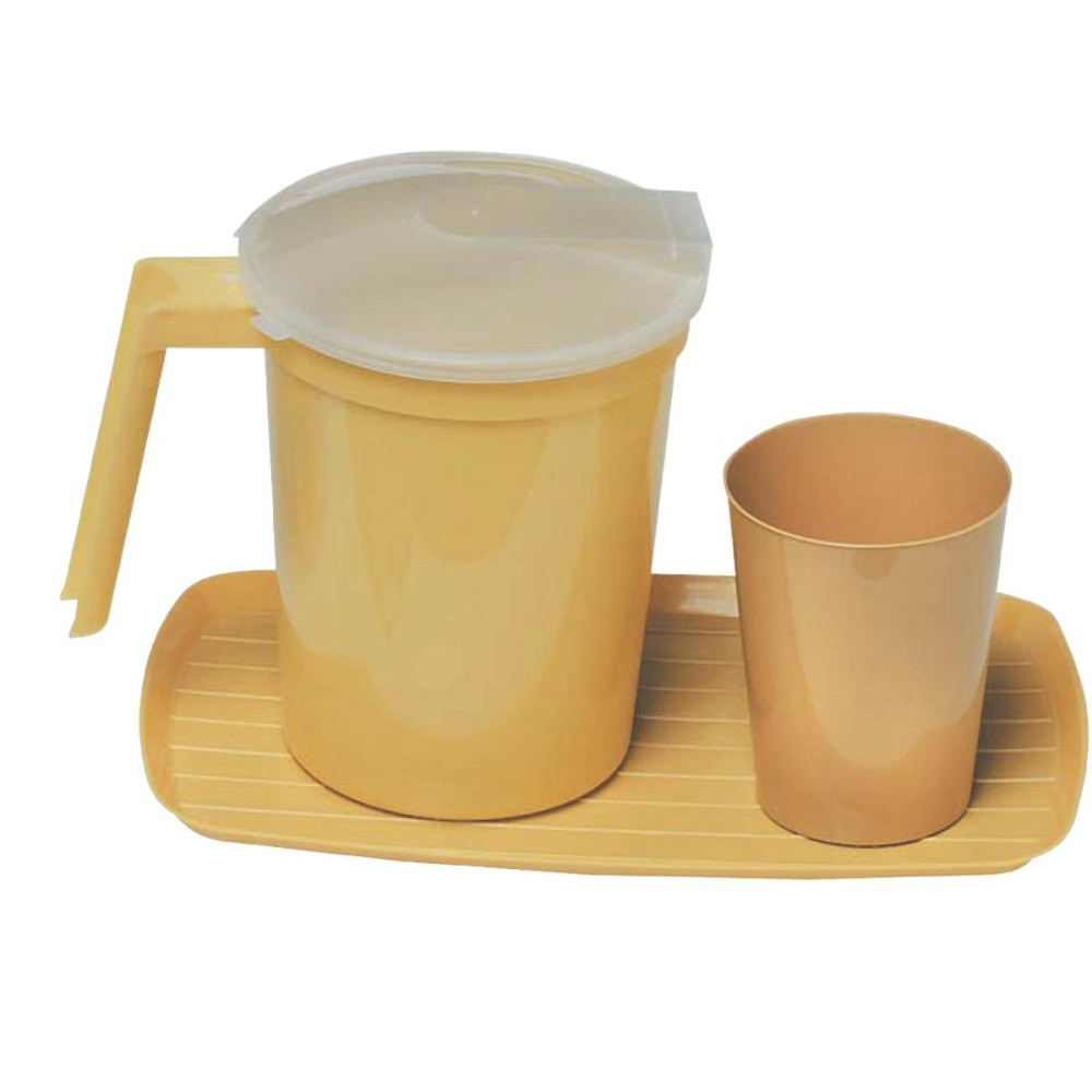 MEDLINE INDUSTRIES, INC. DYND80441 Medline Bedside Service Trays, 6in x 10in, Gold, Pack Of 100