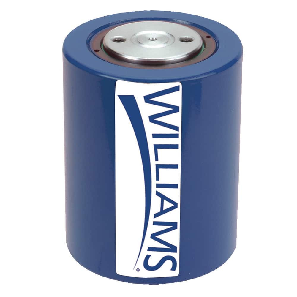 Williams 6CL20T02 Portable Hydraulic Cylinders; Actuation: Single Acting ; Load Capacity: 20TON ; Stroke Length: 1.78 ; Piston Stroke (Decimal Inch): 1.75 ; Oil Capacity: 7.65 ; Cylinder Effective Area: 4.37